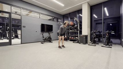 Resistance Band Row demonstration