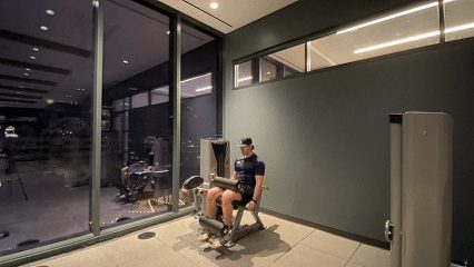 Machine Leg Extension demonstration