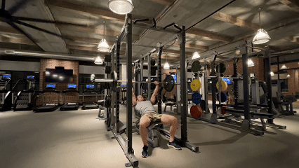 Incline Barbell Bench Press demonstration